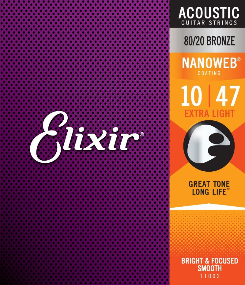 Encordado Elixir 80/20 Bronce Nanoweb