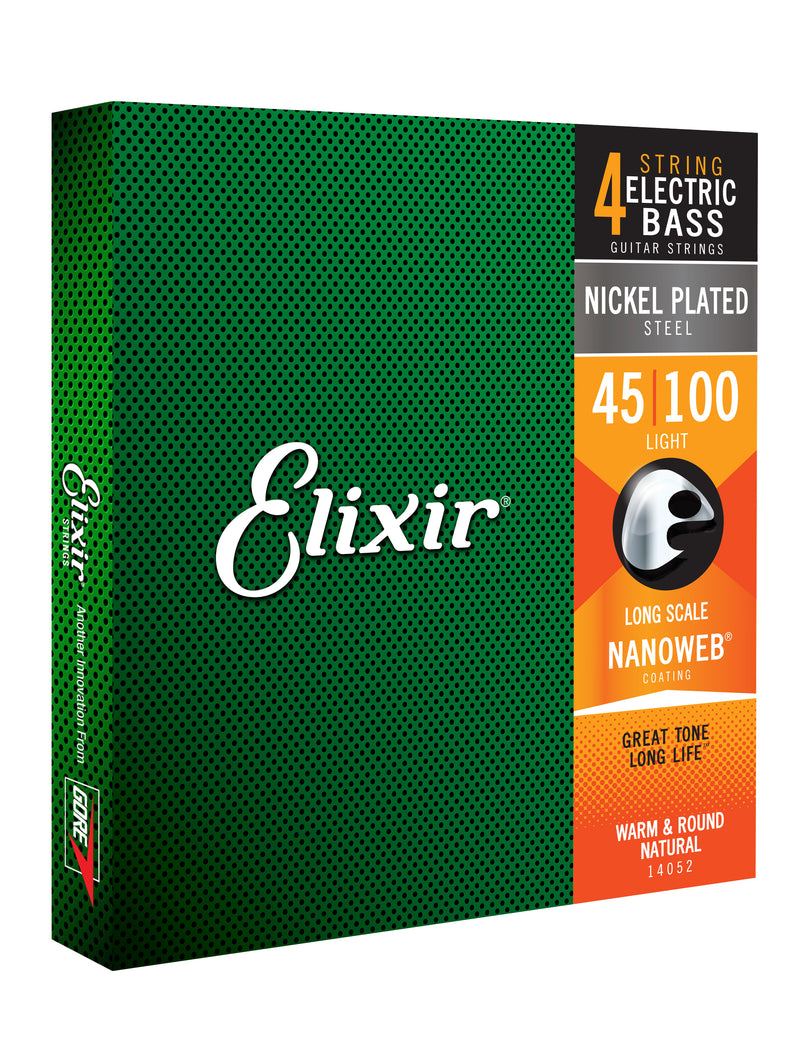 Encordado Elixir 14052 4 cuerdas 45-100 para Bajo