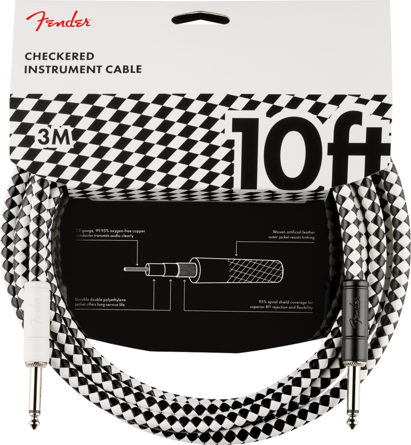 Cable para instrumento Fender Pro Checkered