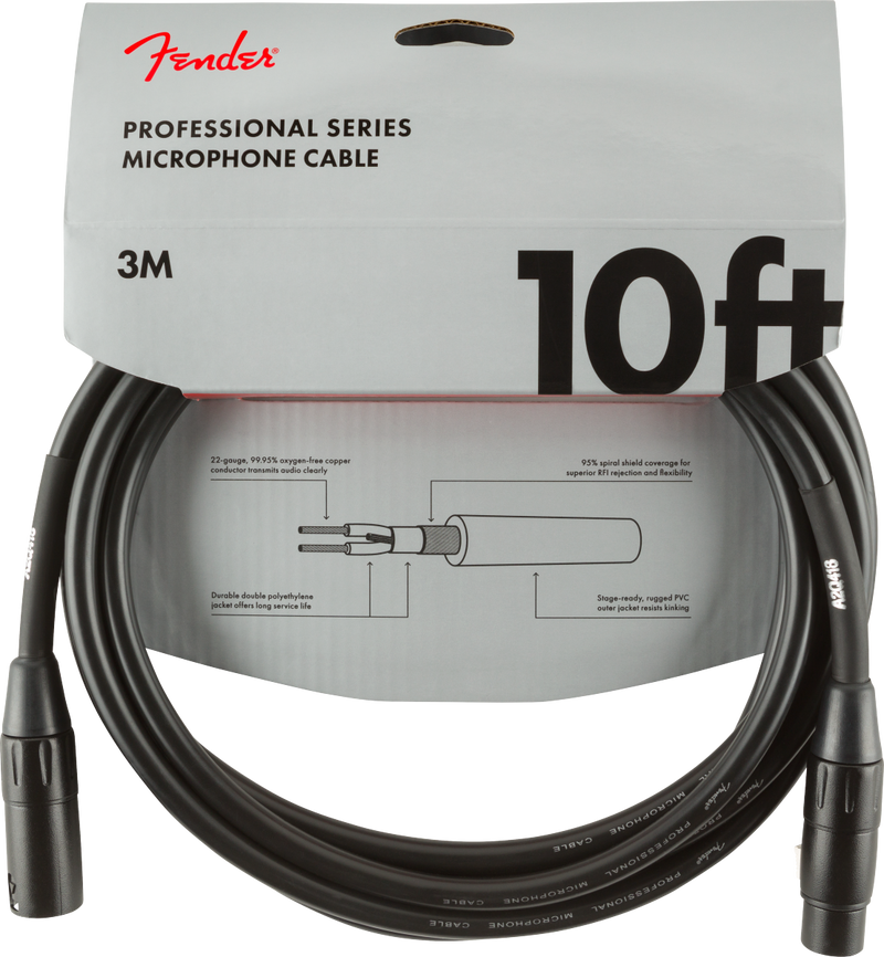 Cable para micrófono Fender Professional Series