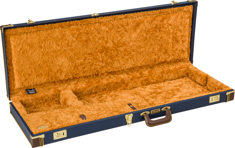 Estuche  Classic Series Wood Case Stratocaster/Telecaster Navy Blue