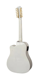 Docerola Electroacústica Bamboo GA-4012-WH-Q-AR