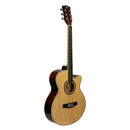 Guitarra Bamboo Electroacústica GA-40-NAT-Q-AR