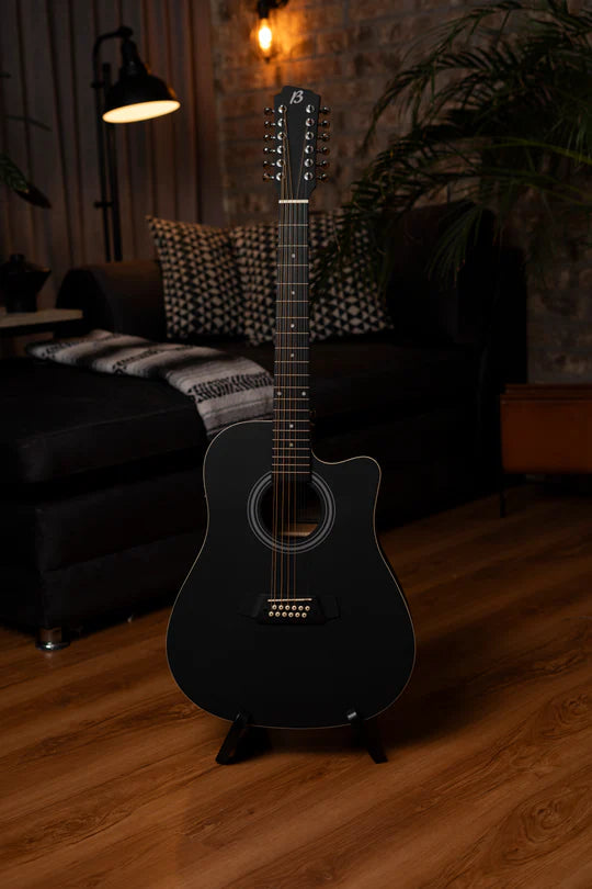 Docerola Electroacústica Bamboo GA-4012-BK-Q