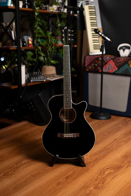Guitarra Electroacústica Bamboo Stage Negra 40”