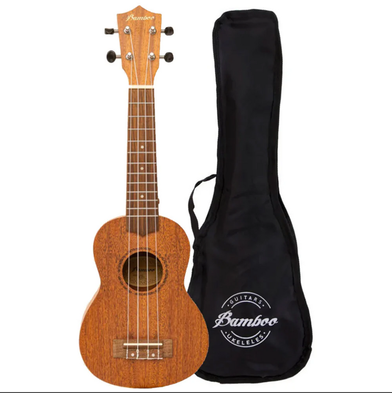 Ukulele Soprano Bamboo U-21-MAHOGANY