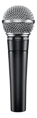 Micrófono Shure Sm Sm58-lc Dinámico Cardioide Gris Oscuro Color Gris Oscuro/plateado