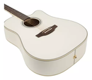 Docelora Takamine GD37CE-12 Pearl White