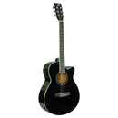 Guitarra Electroacústica Bamboo GA-40-BK-Q-AR