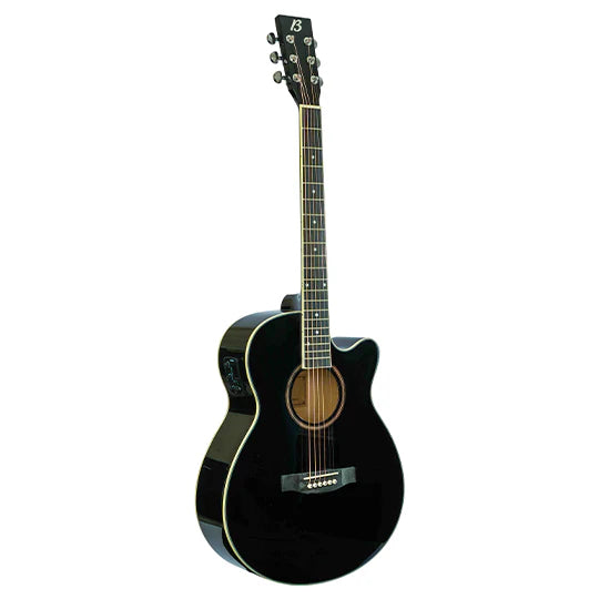 Guitarra Electroacústica Bamboo Stage Negra 40”