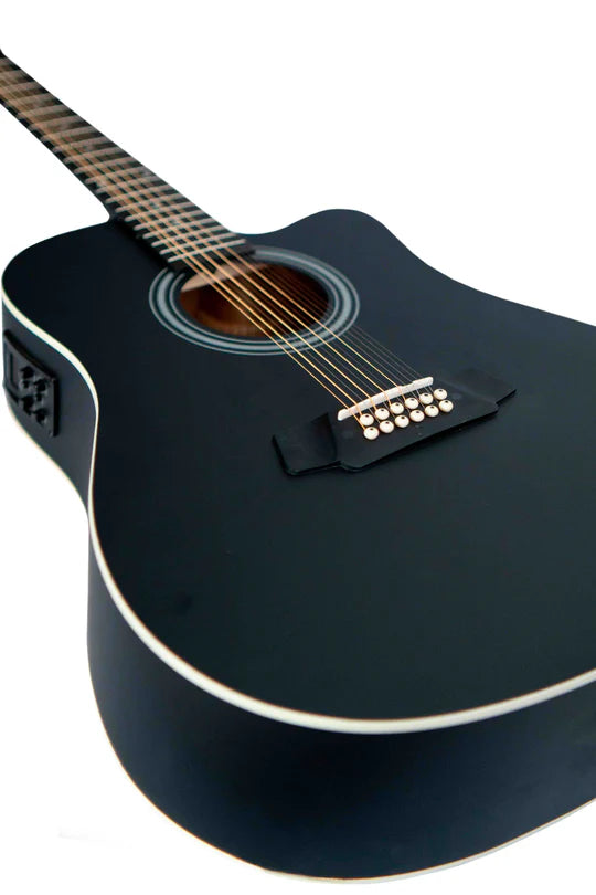 Docerola Electroacústica Bamboo GA-4012-BK-Q