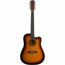 Docerola Acustica Oscar Schmidt OD312C-SOMB