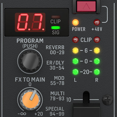 Mezcladora Behringer XENYX 1202SFX