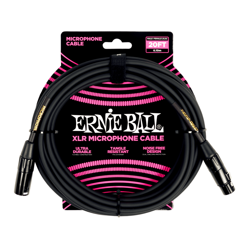 Cable para micrófono Ernie Ball Classic XLR