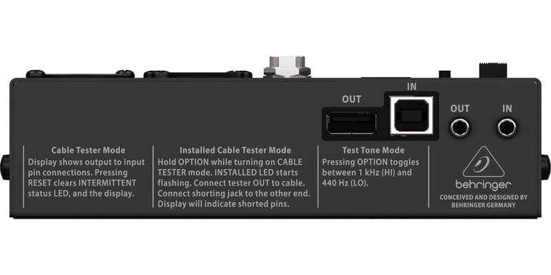 Probador Cables Behringer CT-200