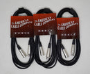 Paquete de 3 Cables American Cable Para Micrófono