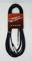 Paquete de 3 Cables American Cable XLR Hembra a Plug