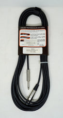 Paquete de 3 Cables American Cable XLR Hembra a Plug