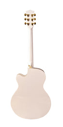 Guitarra Electroacústica Bamboo GA-40-WH-Q