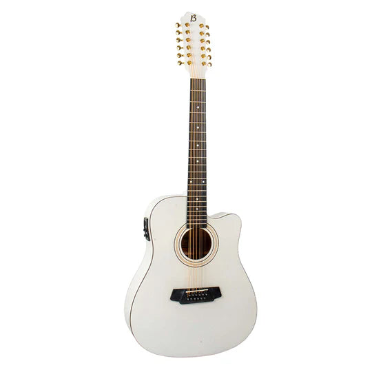 Docerola Electroacústica Bamboo GA-4012-WH-Q-AR