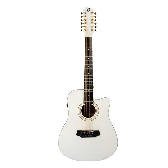 Docerola Electroacústica Bamboo GA-4012-WH-Q-AR