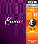 Encordado Elixir 80/20 Bronce Nanoweb para Docerola