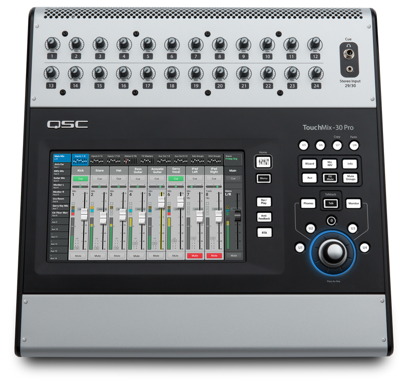 Mezcladora digital QSC TouchMix-30 PRO