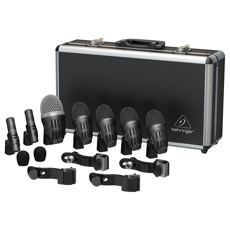 Kit 7 microfonos p/Bateria Behringer BC1500