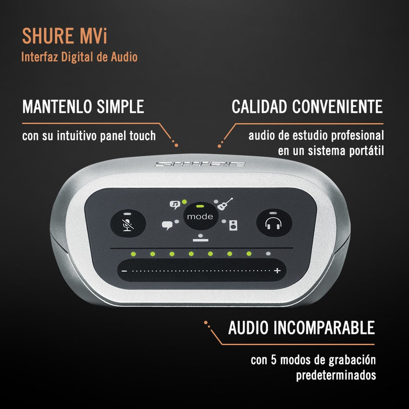 Interface Shure Motiv MVi