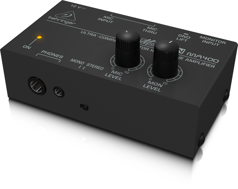 Amplificador Behringer P/Audífonos MA400
