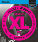 Encordado D'Addario EXL170-5 para Bajo 5 cuerdas 45-130